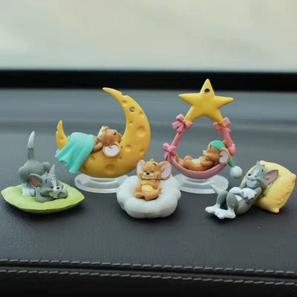 Tom's and Jerry Car Interior Ornaments for Dashboard