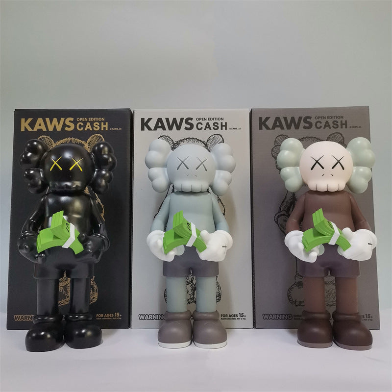 KAWS - Kaws Figures, Holding Sesame Street statue, 11.8in