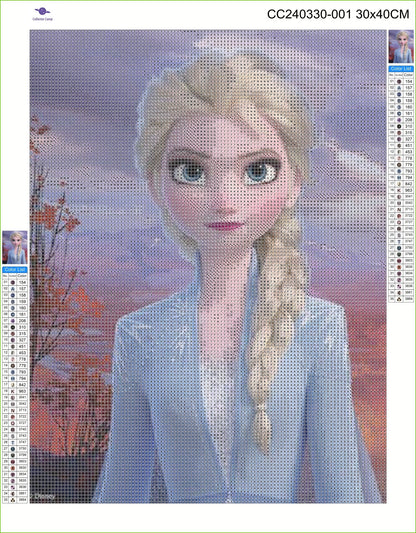 Princess Elsa Diamond Painting Kit