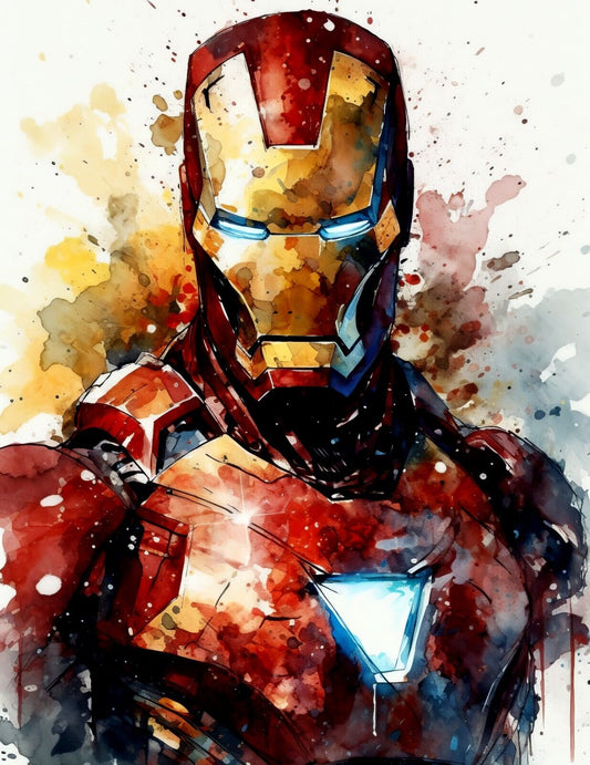 Iron Man Diamond Painting Kit