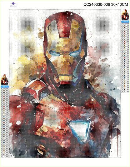 Iron Man Diamond Painting Kit