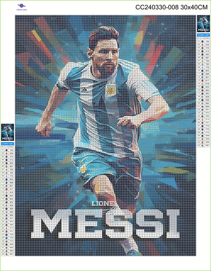 Lionel Messi Diamond Painting Kit