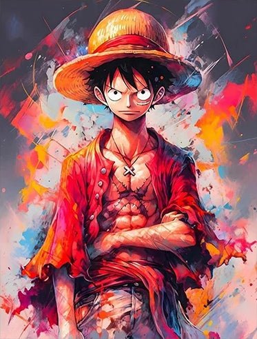 Monkey D. Luffy One Piece Diamond Painting Kit