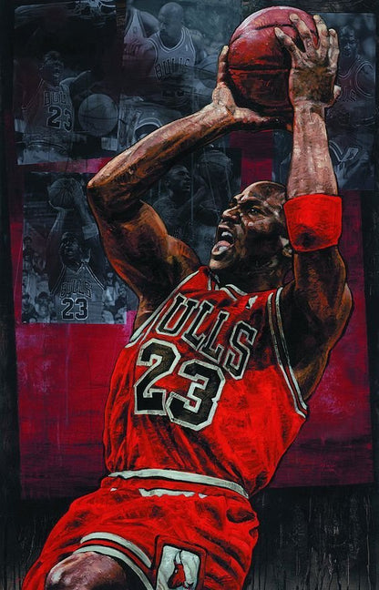 Michael Jordan Fadeaway Diamond Painting Kit