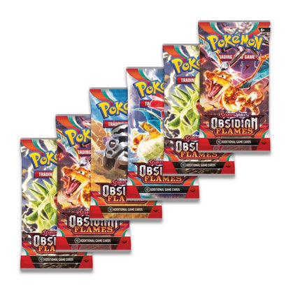 Pokémon TCG: Scarlet & Violet-Obsidian Flames Booster Bundle (6 Packs)