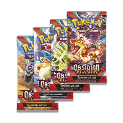 5x Pokémon TCG: Scarlet & Violet-Obsidian Flames Booster Pack (5 Pack)