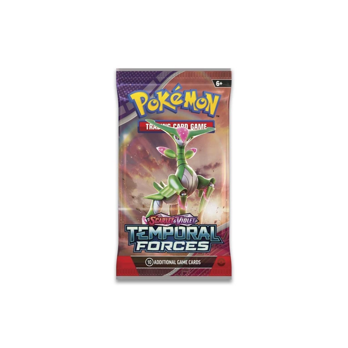 5x Pokémon TCG: Scarlet & Violet-Temporal Forces Booster Pack (5 Pack)