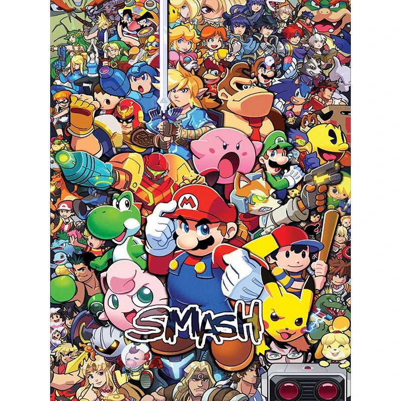 Super Smash Bro Diamond Painting Kit