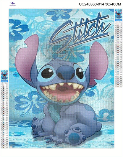 Stitch from Lilo & Stitch Diamond Painting Kit